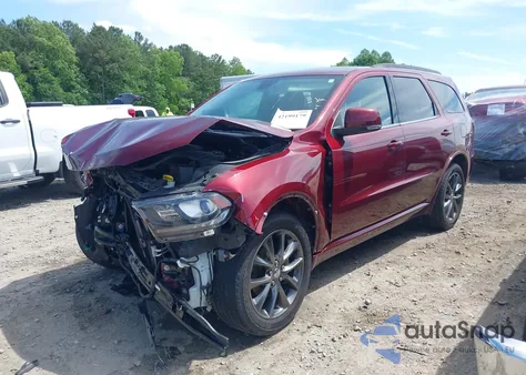 2018 Dodge Durango Gt Rwd z USA, uszkodzony, nr VIN 1C4RDHDG8JC242066
